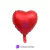 Globo Corazón Matte 18" x5 en internet