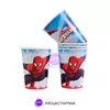 Vasos Polipapel Spiderman Temático x10