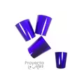 Vasos Polipapel Violeta Metalizados x10