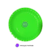 Plato Polipapel Fluo Descartable x10