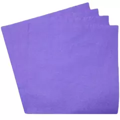 Servilletas Lisas Violeta x20