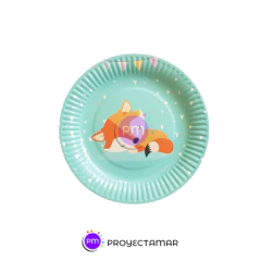 Platos Polipapel Descartables Infantiles (Varias Temáticas) Pack - tienda online