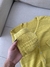 Tricô Botões Amarelo (P) - loja online