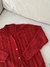 Casaco Vermelho Tricô Alongado 2 (G) - comprar online
