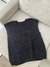 Blusa Tricô Preta (GG) - loja online
