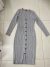 Vestido Botões Cinza (M) - comprar online
