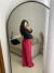 Calça Pantalona Pink (38/40) - Dê Lírios