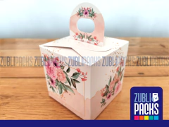 50 - Caja chica box dulces fiestas impreso Flores - Suspiro en internet