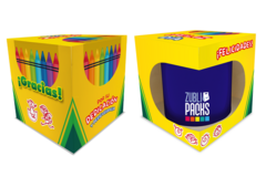 100 Caja para taza de 11 oz Impreso para Maestros - Crayones - comprar en línea