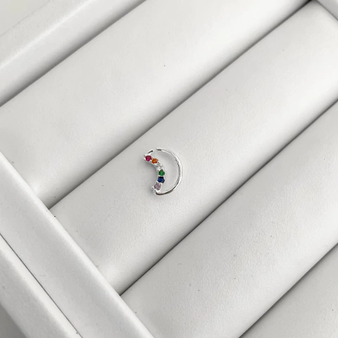 Piercing Lua Cravejada