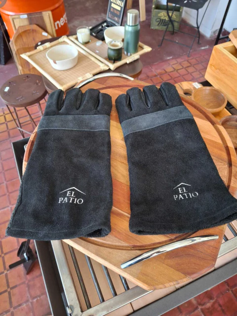 Guantes Parrilleros de Cuero