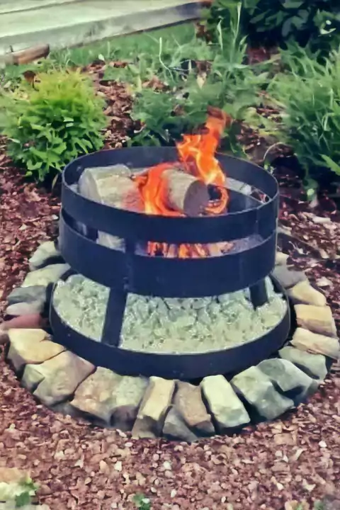 FOGONERO ROMANO 60 CM + ARO