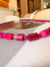 Colar magenta | ágata e jade - loja online