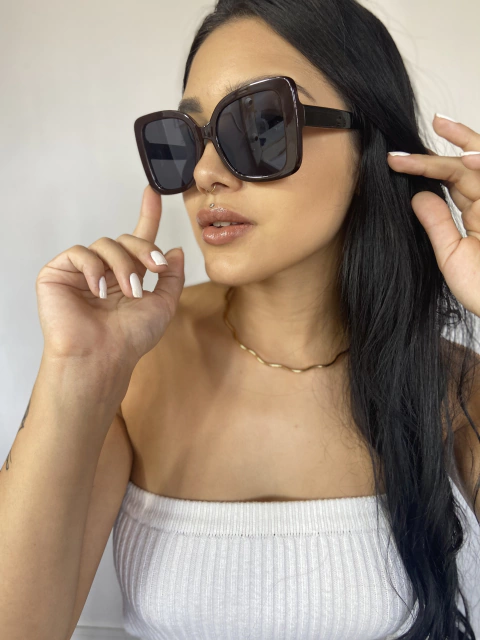 ÓCULOS MARGO MARROM