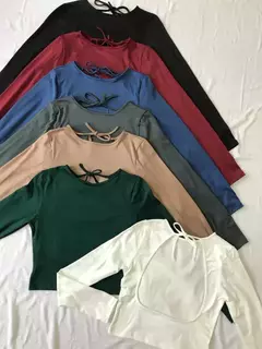 Top lazo y abertura Mila - comprar online
