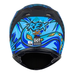Casco XBull Balto Rex DOT - Zitro Racing