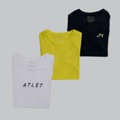 KIT Everyday Feminino - Casual Branca + Verde Neon + Original Preta