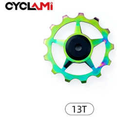 Ruedita Roldana Pata Cambio Aluminio 13t Cerámica Cyclami