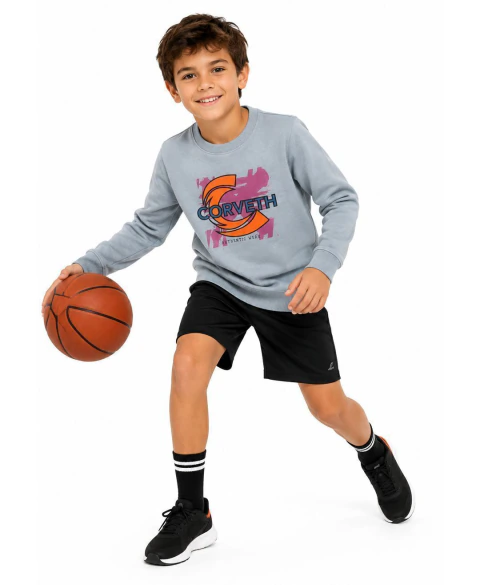 BUZO DEPORTIVO FRISADO NIÑOS UNISEX CORVETH MCBN2