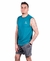REMERA DEPORTIVA HOMBRE CORVETH MCRH3 SIN MANGAS PETROLEO - comprar online