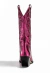 Bota West Petrona Rosa Metalizada - loja online