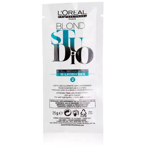 L'ORÉAL Blond Studio 9 500g 8個入り Pó Descolorante STUDIO 9 MULTI-TECNICAS 500g LOREAL Pó