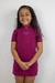 Vestido Infantil Mg Curta Lara Uva