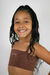 Cropped Infantil de Alça Lara Marrom - comprar online