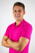 Camisa Jogador Polo Logo Pink