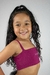 Cropped Infantil Lara Uva