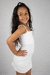 Vestido de Alça Infantil Branco Lara