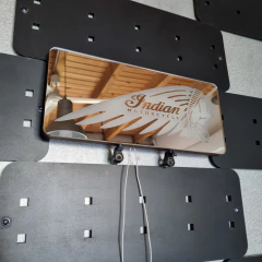 Cartel Indian Espejo retroiluminado