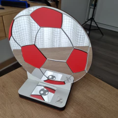 Velador Touch Pelota de fútbol espejado - tienda online