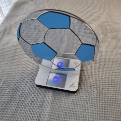 Imagen de Velador Touch Pelota de fútbol espejado