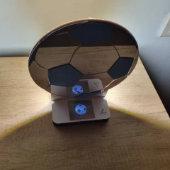 Imagen de Velador Touch Pelota de fútbol espejado