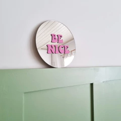 Cuadro espejado Be Nice - Trikceri