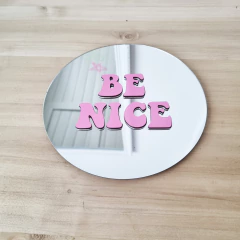 Cuadro espejado Be Nice - comprar online