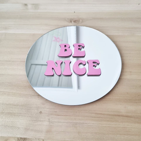 Cuadro espejado Be Nice - comprar online