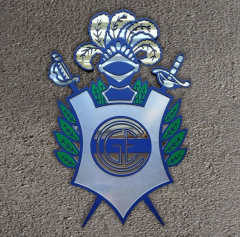 Escudo Gimnasia de La Plata inastillable - comprar online