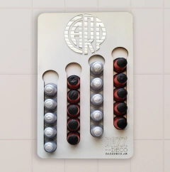 Porta Cápsulas River Plate para Nespresso 20 cápsulas - comprar online