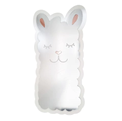 Espejo Acrílico Llama inastillable con borde blanco - comprar online