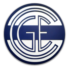 Escudo Gimnasia Esgrima La Plata circular espejo acrílico en internet