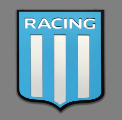 Escudo Racing espejo acrílico Inastillable