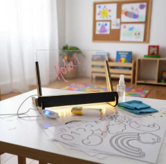 Pizarra Led Mágica Usb Tres Colores - comprar online