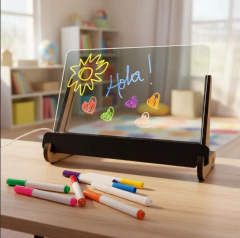 Pizarra Led Mágica Usb Tres Colores - tienda online