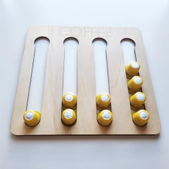 Imagen de Porta Cápsulas para Nespresso 20 cápsulas Diseño COFFEE madera natural