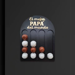 Porta Cápsulas Negro para Dolce Gusto 16 cápsulas Diseño EL MEJOR PAPÁ DEL MUNDO - tienda online