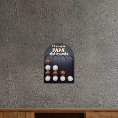 Porta Cápsulas Negro para Dolce Gusto 16 cápsulas Diseño EL MEJOR PAPÁ DEL MUNDO - tienda online