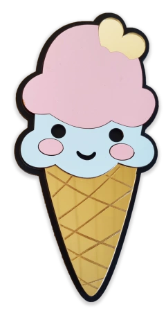 Kawaii Cucurucho helado - Trikceri