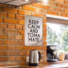 Cuadro espejado keep calm and tomá mate en internet